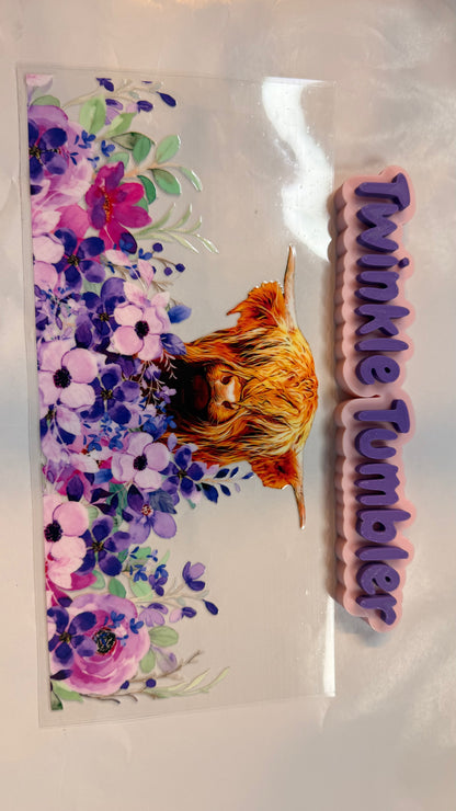 DECAL FOR FLOWERS & COWS