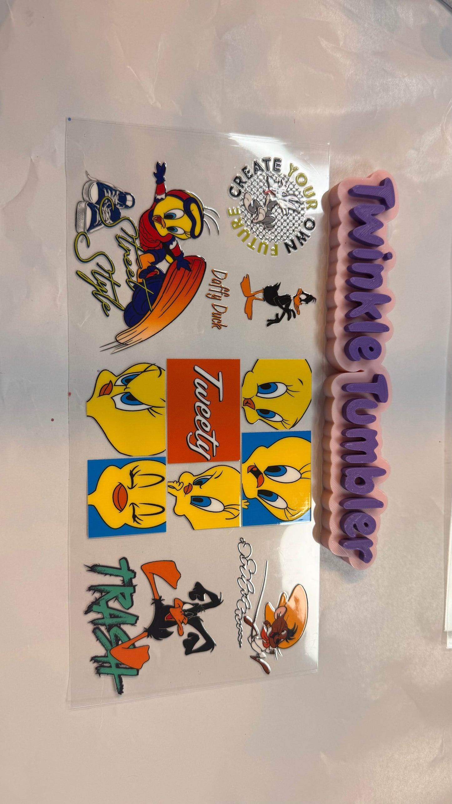 DECAL FOR CHARACTERS